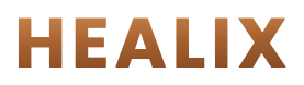 Healix לוגו נחושת